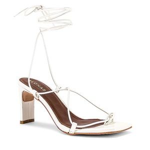 Alohas Bellini Leather Sandals - Pearl
